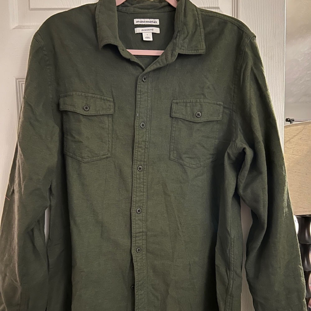 large button up